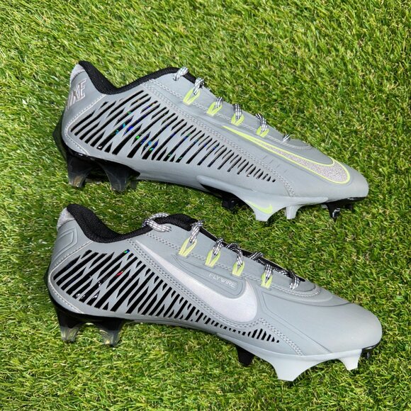 Nike Vapor Edge 360 VC Football Cleats Men\'s 8 Women\'s 9.5 Grey DO6294-002 NEW main image 4